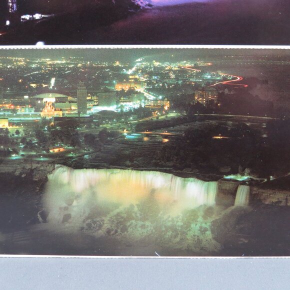 Vintage Postcard Set - Niagra Falls at Night 6 Pack - Royal Specialty Services - Picture 7 of 10